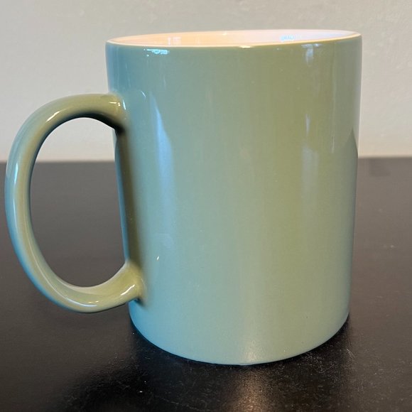 Room Essentials THINGS WILL WORK OUT Sage Green Stoneware Mug - Picture 2 of 4